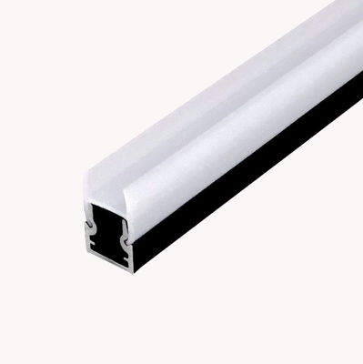 مصباح مجلس الوزراء الحالي الأسود 3500K أبيض دافئ الزجاج رف LED مع 80 CRI