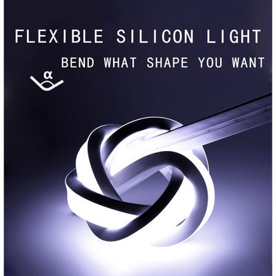 مضاد للماء IP54 السيليكون LED ضوء شريط النيون مع مؤشر تقديم الألوان 3000K / 4000K / 6000K