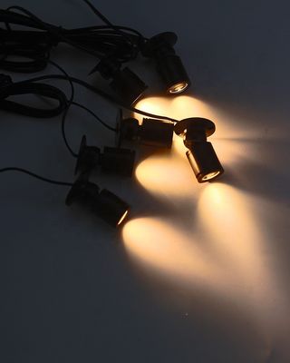 3W الألومنيوم LED مصغرة ضوء بقعة ضوء 80CRI 3000K/4000K/6000K زاوية شعاع