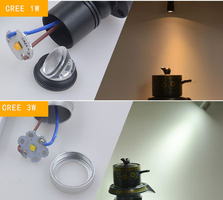 90lm/w 3W الضوء المحدد COB LED المقصورة