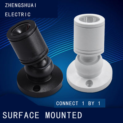 ZS-1001 الألومنيوم الحديث 3W IP44 LED مصغرة بقعة الضوء مع 3000K / 4000K / 6000K 80CRI