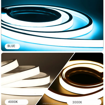 1000lm DC 12V IP55 سيليكون LED الشريط الضوء للخارج / الديكور الداخلي