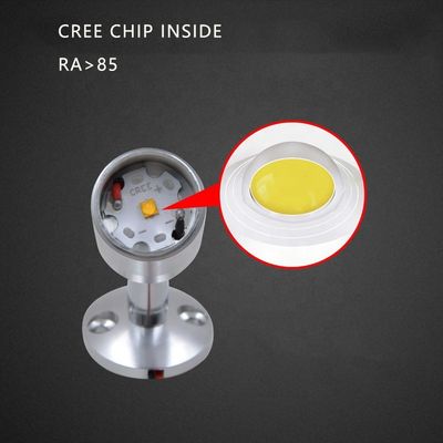 3W مصباح LED المصغر مع جسم مصباح الألومنيوم
