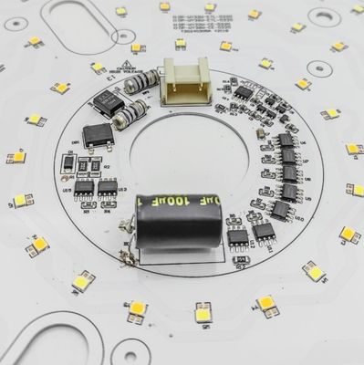 220mm ضوء السقف محفوف محفوف قابل للتخفيف استبدال 120v الألومنيوم PCB لوح الدائرة PCBA لضوء السقف