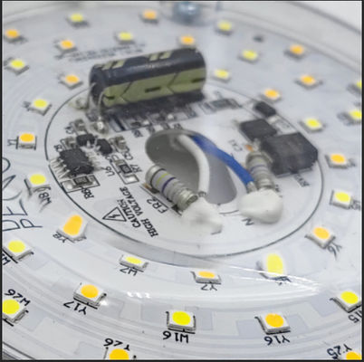 120 فولت 15 واط بدون سائق 100 ملم LED Module لضوء المروحة LED مع شهادة ETL استبدال ضوء المروحة السقفية