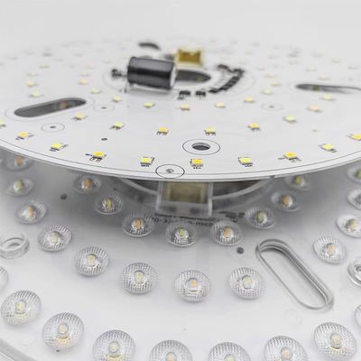 8.66" 220mm ضوء السقف محفوف بالأضواء المستديرة قابلة للتخفيف 120v الألومنيوم مع شهادة FCC،ETL،CB،CE،LVD،EMC