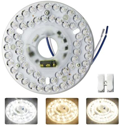 Dia125mm Round Pcb Board 4.9'' LED Retrofit Light Kit 22W اللون 3000K/4500K/6000K CRI90 للوحة المروحة السقفية