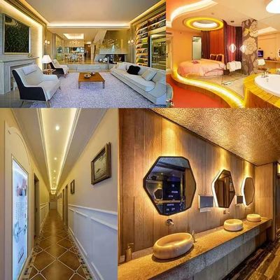 مصابيح LED مرنة 600 وحدات مصابيح LED مضادة للماء 12 فولت مصابيح LED مضادة للماء حزمة من 16.4ft / 5m لعطلة منزل الحفلة داخل والخارج ديكور مضاد للماء أبيض 1 حزمة