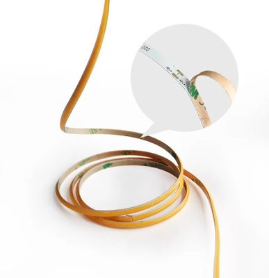 الصين المصنع ضوء الشريط COB رقيق جدا 2.8mm/2.7mm/3mm/5mm شريط ضوء مصغر 12V 24V شريط ضوء السيارة 480 leds 384 leds