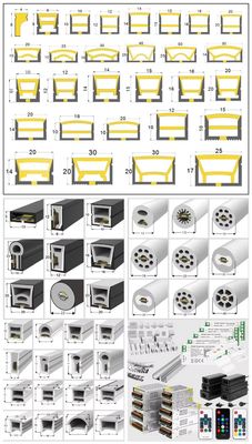 مصابيح النيون المرنة السيليكونية المخصصة 2700k-5700k النيون RGBW LED Neon Lights