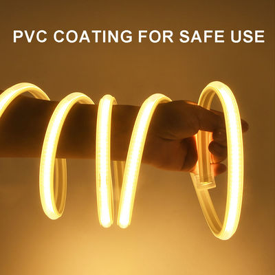 التيار العالي 110 فولت 220 فولت داخلي خارجي مقاوم للماء IP65 مصابيح LED Cob Strip For Shopping Mall ديكورات المنزل
