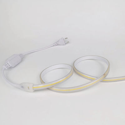 التيار العالي 110 فولت 220 فولت داخلي خارجي مقاوم للماء IP65 مصابيح LED Cob Strip For Shopping Mall ديكورات المنزل