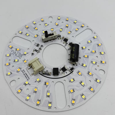 5CCT 18W / 24W DIP Switch المروحة الضوئية السقفية مع قوة الساحرة استبدال وحدات LED 120V المروحة السقفية لوحة تعديل المجموعة مع وحدات DOB