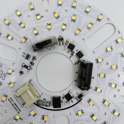 5CCT 18W / 24W DIP Switch المروحة الضوئية السقفية مع قوة الساحرة استبدال وحدات LED 120V المروحة السقفية لوحة تعديل المجموعة مع وحدات DOB