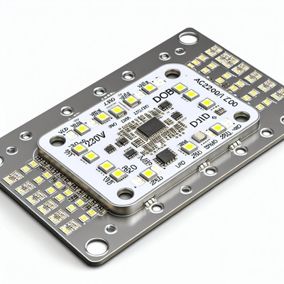 AC230V/120V لوحة PCB لوحدة LED DOB لضوء السقف