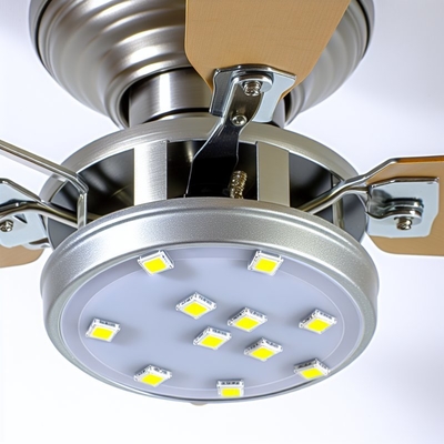 2835SMD ضوء المروحة السقفية LED استبدال - الألومنيوم PCB، 3000K أبيض دافئ