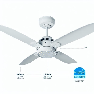 ضوء المروحة السقفية LED Dia135mm 2835SMD - معتمد من Energy Star