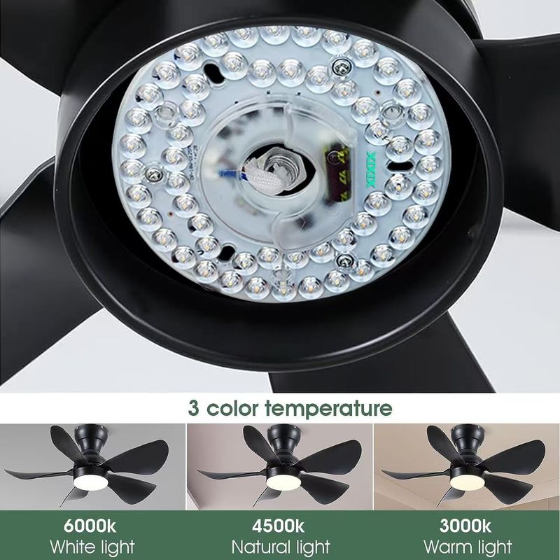 Dia125mm Round Pcb Board 4.9'' LED Retrofit Light Kit 22W اللون 3000K/4500K/6000K CRI90 للوحة المروحة السقفية