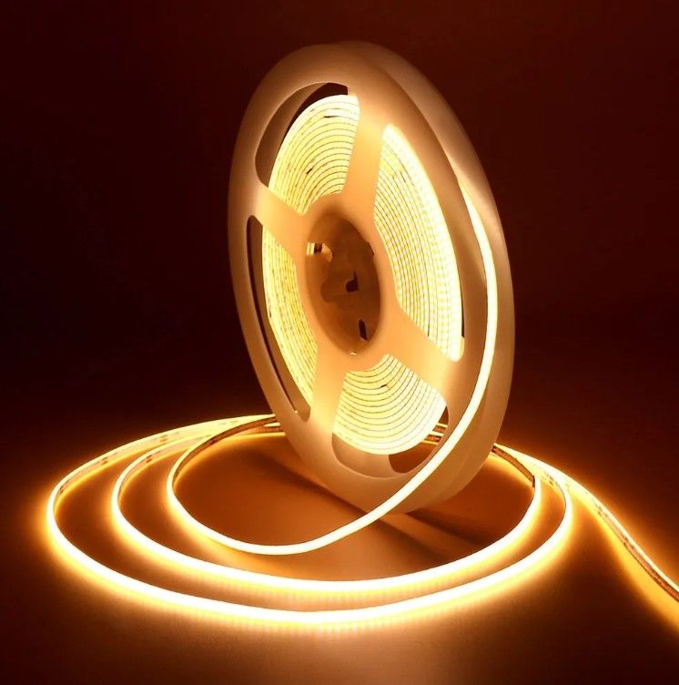 COB ضوء الشريط 320 leds 512 leds 384 leds 480 leds Rgb ضوء شريط 12V 24V مضاد للماء ضوء مرن