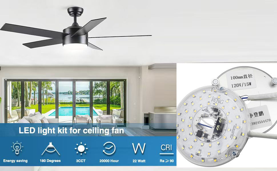 Dia100mm Round Pcb Board 12w 15w AC 110V 120V 230V 3.93' Retrofit Light Kit For Ceiling Flush Light سقف مروحة ضوء استبدال لوحة PCB 15W 90 قابل للتخفيف