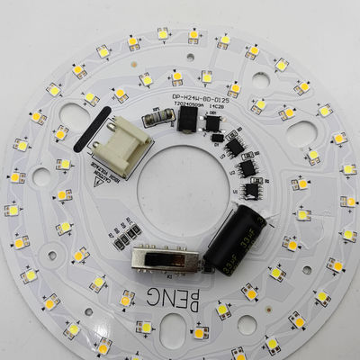 Dia125mm 4.9inch 24W LED Ceiling Fan Light Kit Retrofit Kit 5CCT 3000K 3500K 4000K 5000K 6000K قابل للتعديل 12W 18W 24W Switch ، 2800LM 120V ETL 2 4 واط