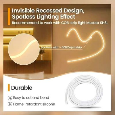 DIY Decoration Rgb Neon Strip Light Tubes Custom 12v 24v SFFlexible Neon Strip Light For Holiday Decoration السيليكون IP67 مضاد للماء ضوء النيون الخارجي