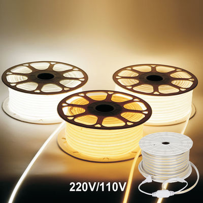التيار العالي 110 فولت 220 فولت داخلي خارجي مقاوم للماء IP65 مصابيح LED Cob Strip For Shopping Mall ديكورات المنزل