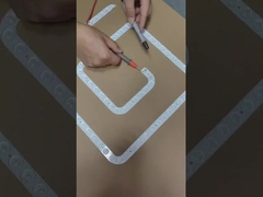 المصابيح SMD LED PCB Module 230v استبدال العدسة المربعة LED Light Module للوحة السقف